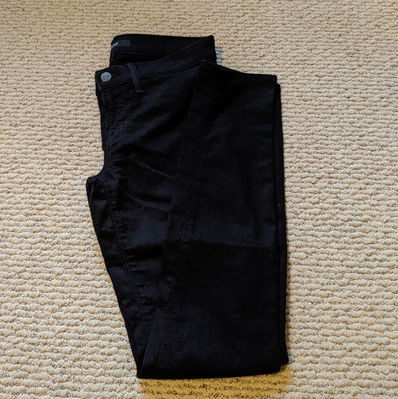 J BRAND Supper Skinny Jeans in Pitch Black - Picture 7 of 8